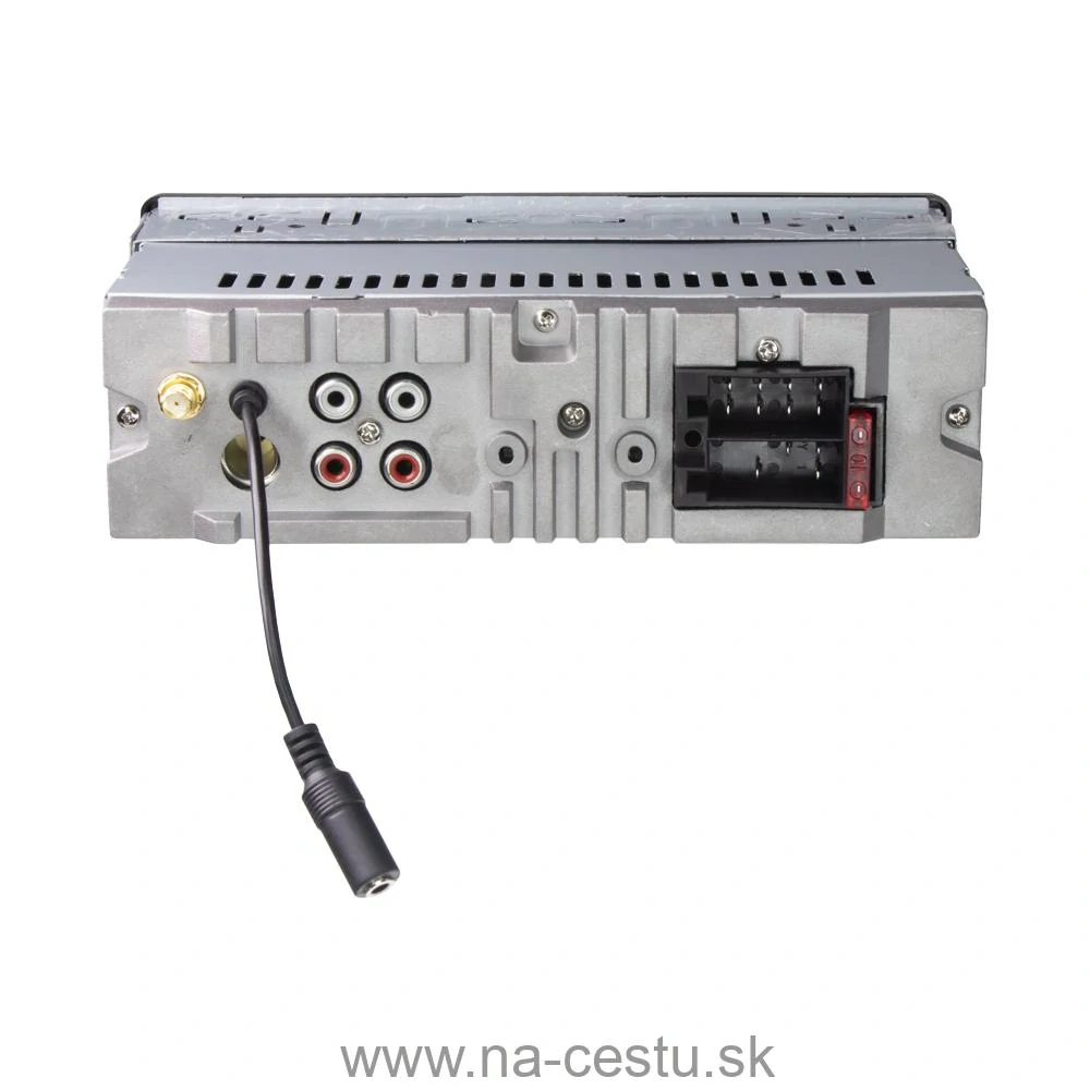 1DIN 12/24V DAB+/FM autorádio bez mechaniky USB/SD/AUX/BLUETOOTH, odnímateľný panel