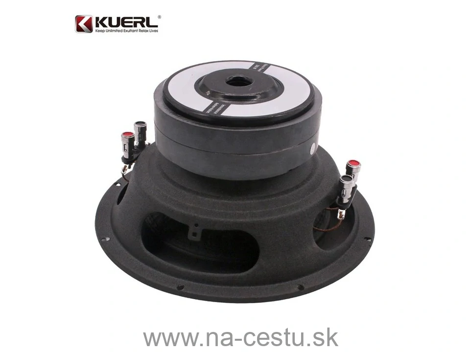 KUERL double coil basový reproduktor 10", výkon 200/2000Watt