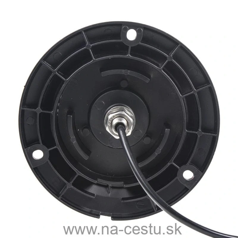 LED maják, 12-24V, 12x3W oranžový fix, ECE R65