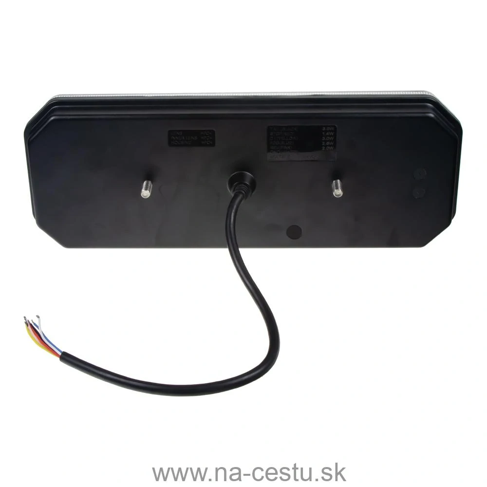 Združená LED lampa pravá zadná s dynamickou smerovkou 12/24V
