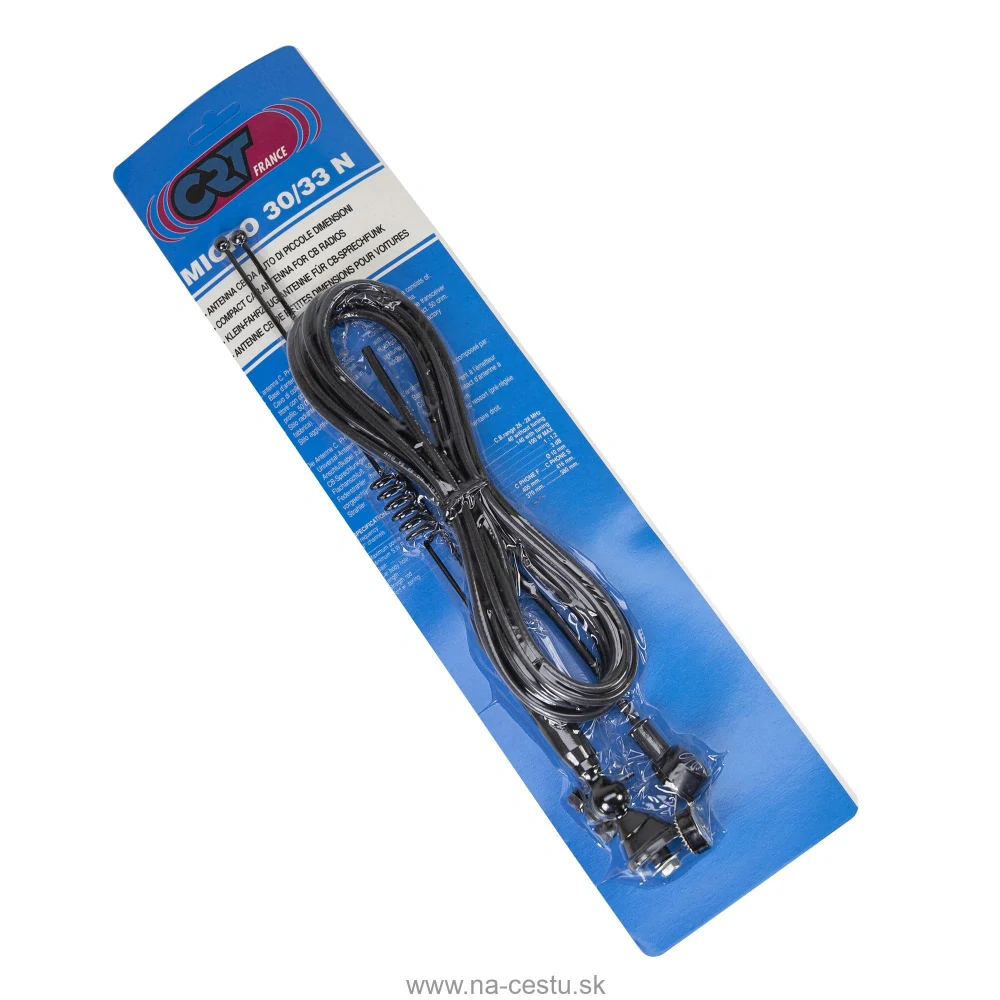 Anténa CB CRT MICRO 30/33N dĺžka 380 mm