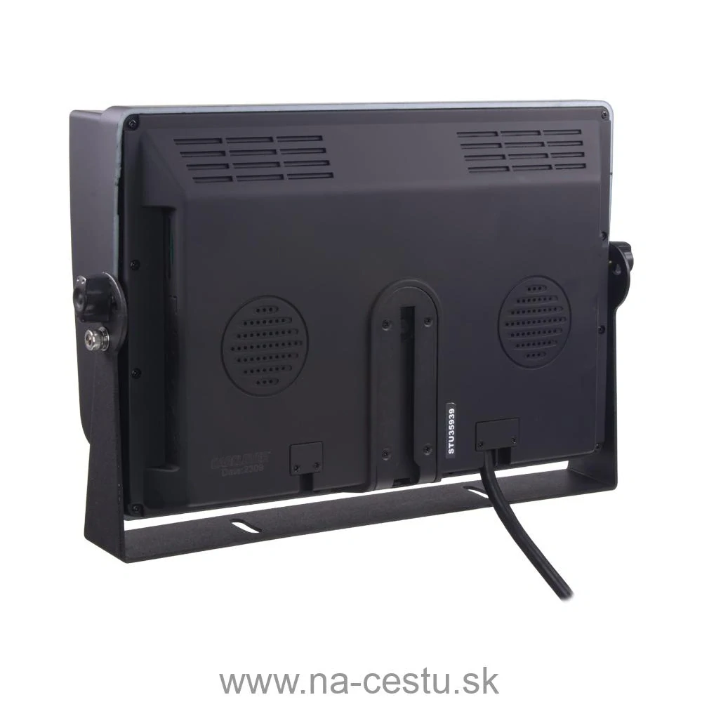 AHD monitor 10" s kvadrátorom a so 4x4PIN vstupmi, DVR