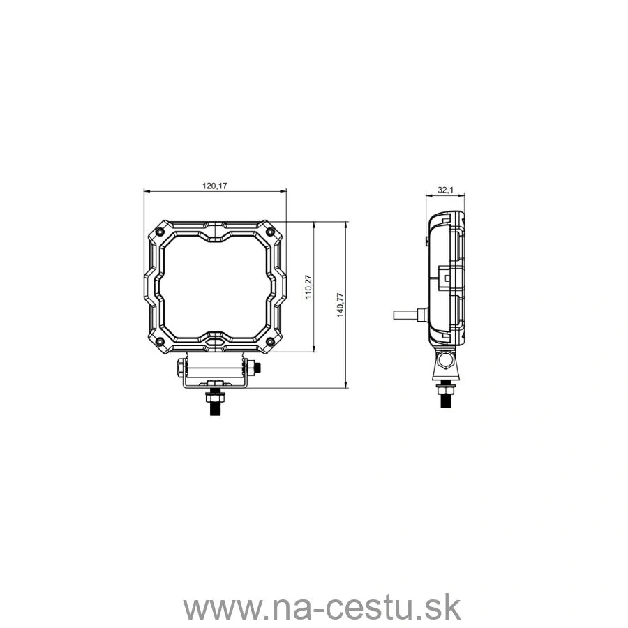 Led  svetlo  X-SPIDER 2