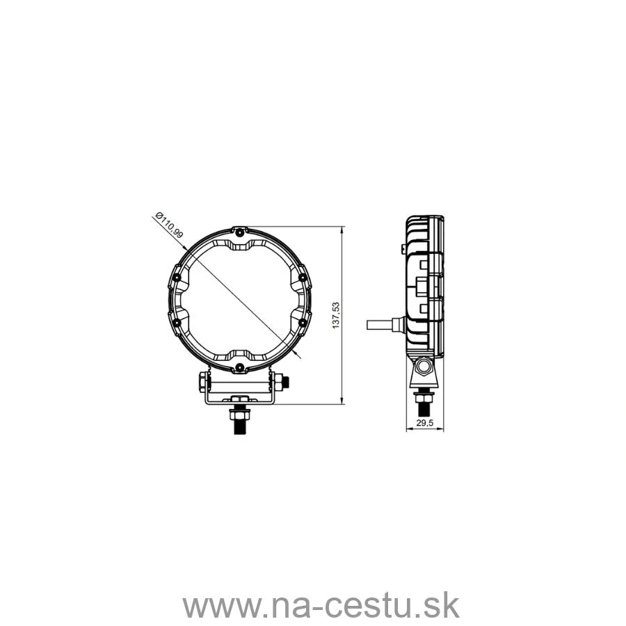 Led svetlo X-SPIDER 3