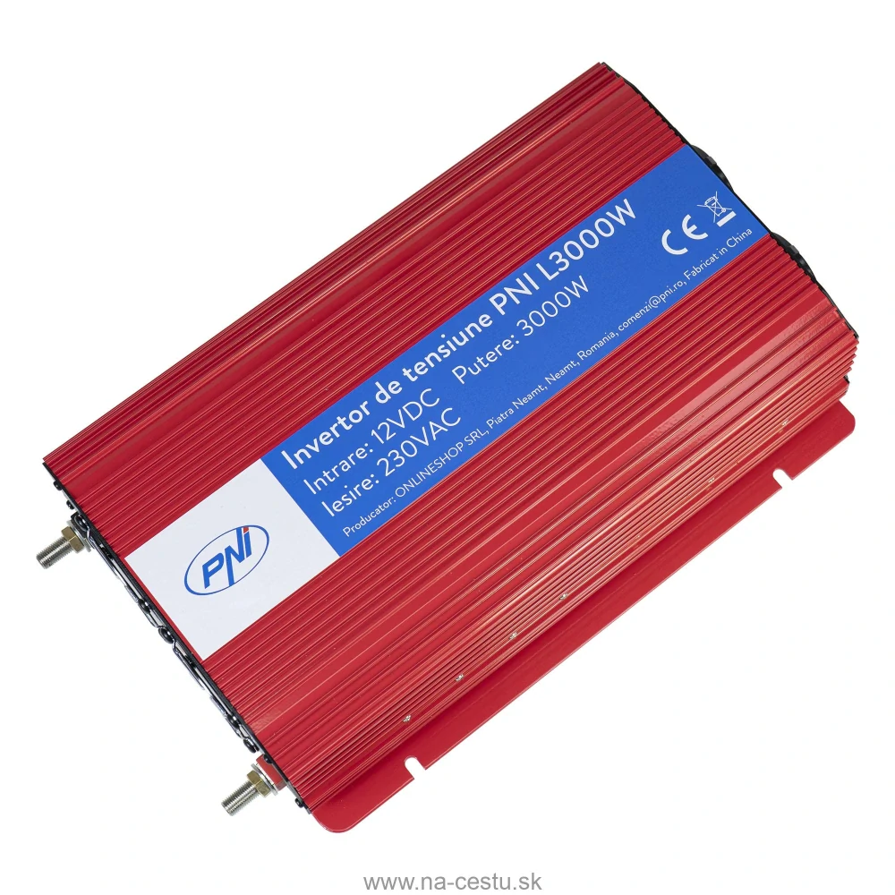 Menič napätia PNI L3000W, napájanie 12V/230V