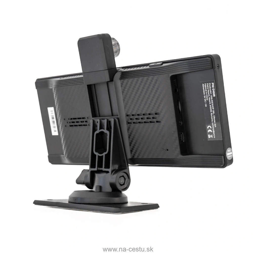 Auto monitor s DVR PNI D1026 10,26-palcový DVR, bezdrôtový Carplay, navigácia, hudba, handsfree, bluetooth, FM vysielač