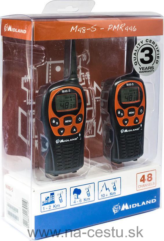 Vysielačky - MIDLAND M48-S BAZÁR 