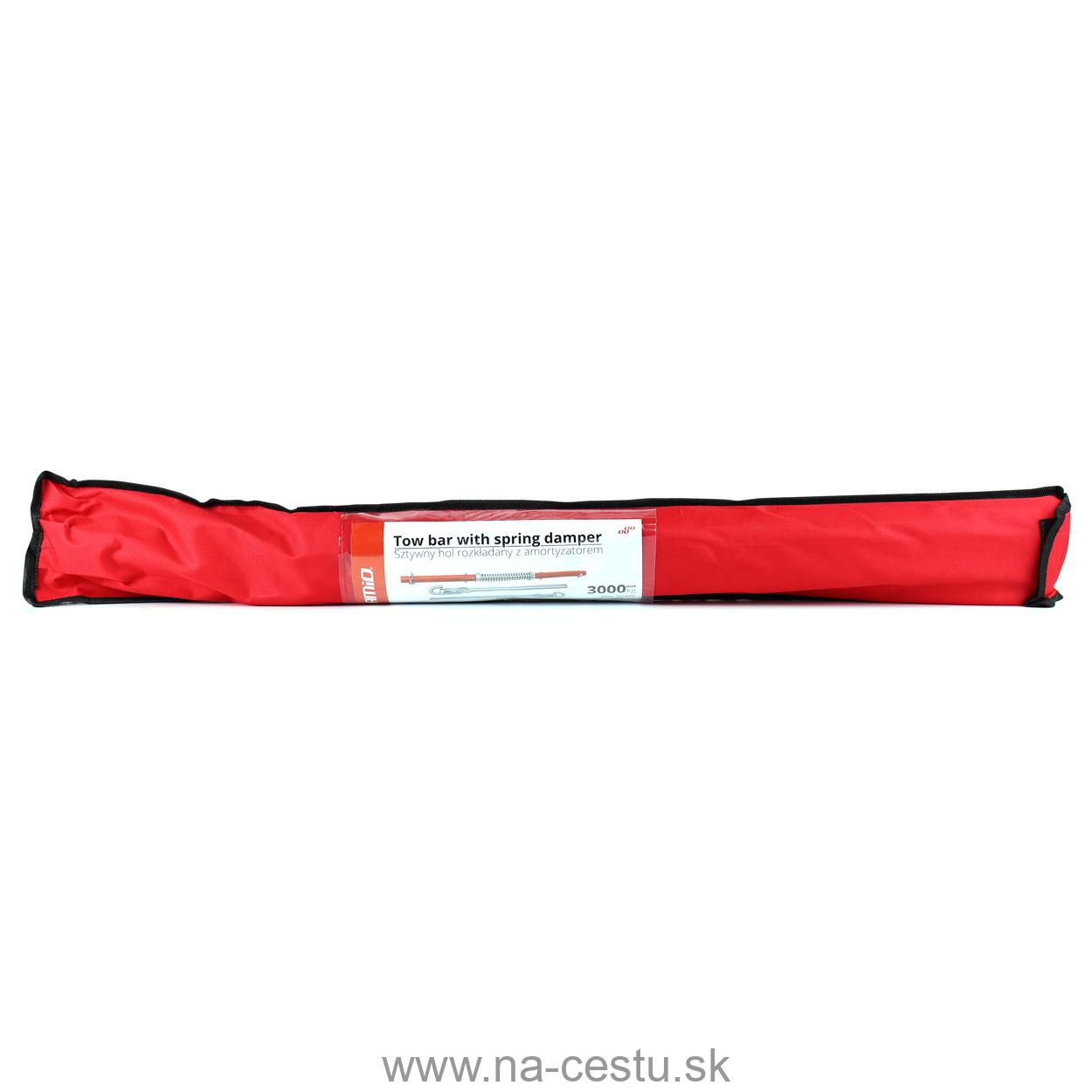 Pevná tyč s pružinou na ťahanie vozidiel 3T 205cm TUV CE