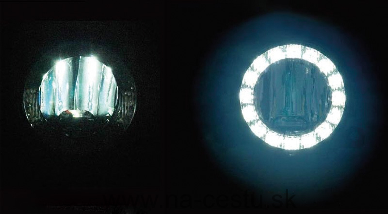 LED hmlové svetlá / svetlá denného svietenia / pozičné svetlá, ECE