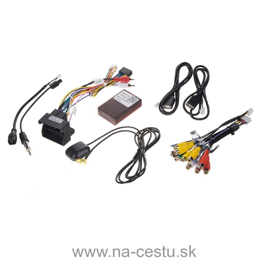 Autorádio pre VW, Škoda s 9" LCD, Android 8.1, WI-FI, GPS, Mirror link, Bluetooth, 2x USB