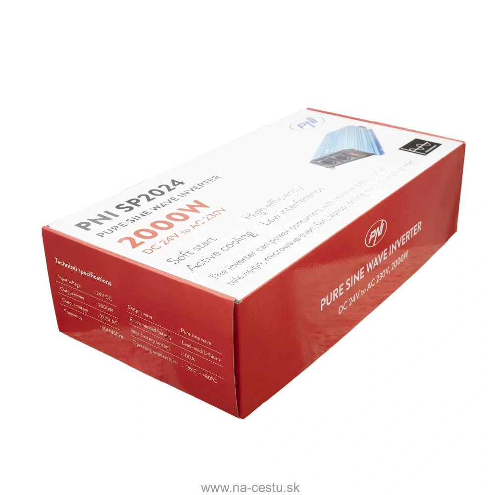 Menič napätia PNI SP2024 24V napájací zdroj 230V výstup 2000W