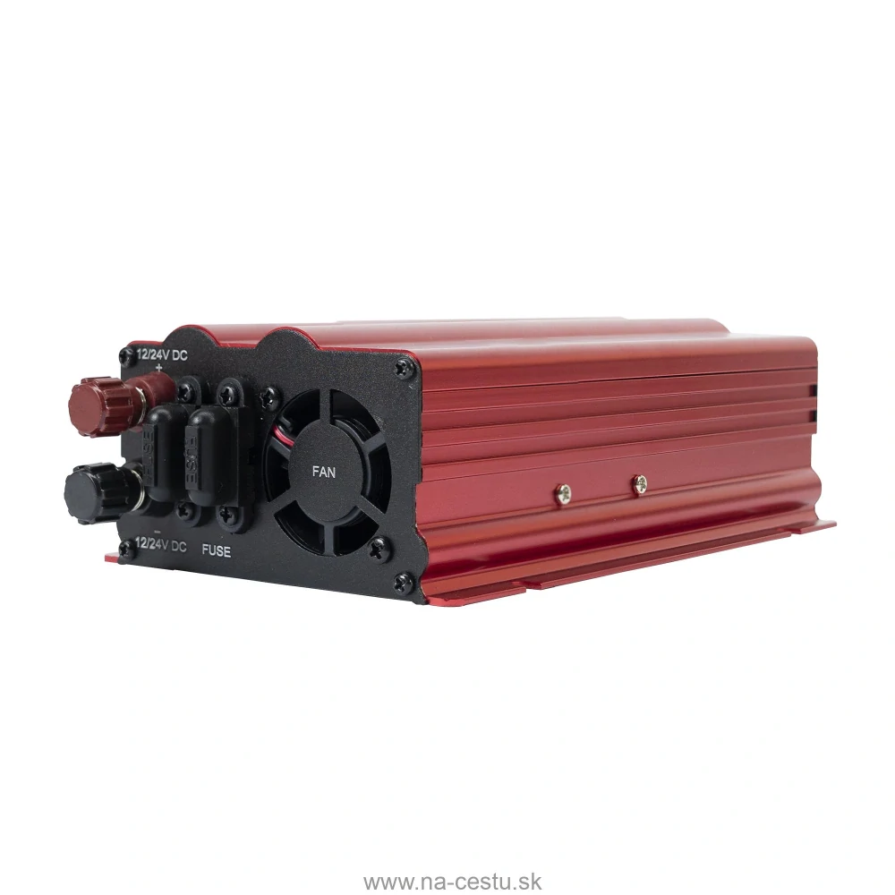 Menič napätia PNI L650W s duálnym napájaním 12V/24V, výstup 230V, 500W
