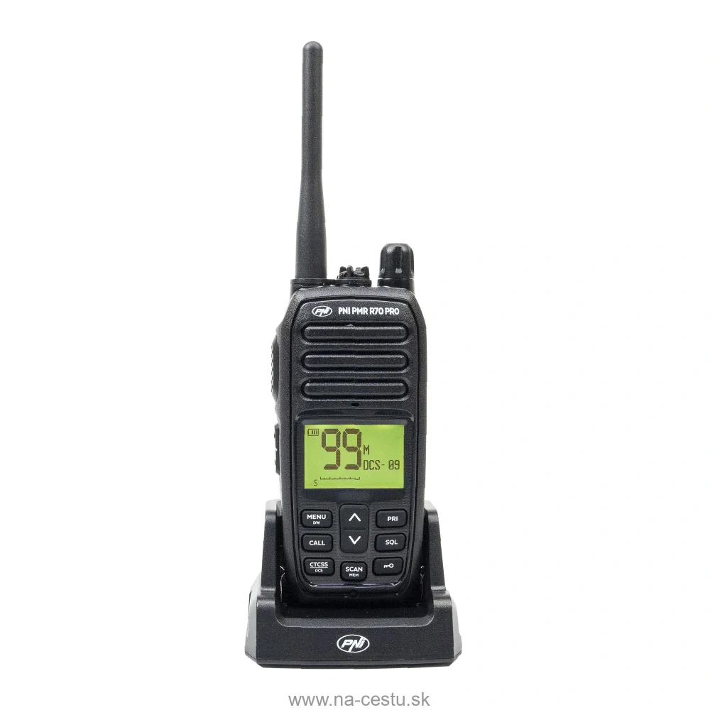 Prenosná rádiostanica PNI PMR R70 PRO 446MHz, 0,5W