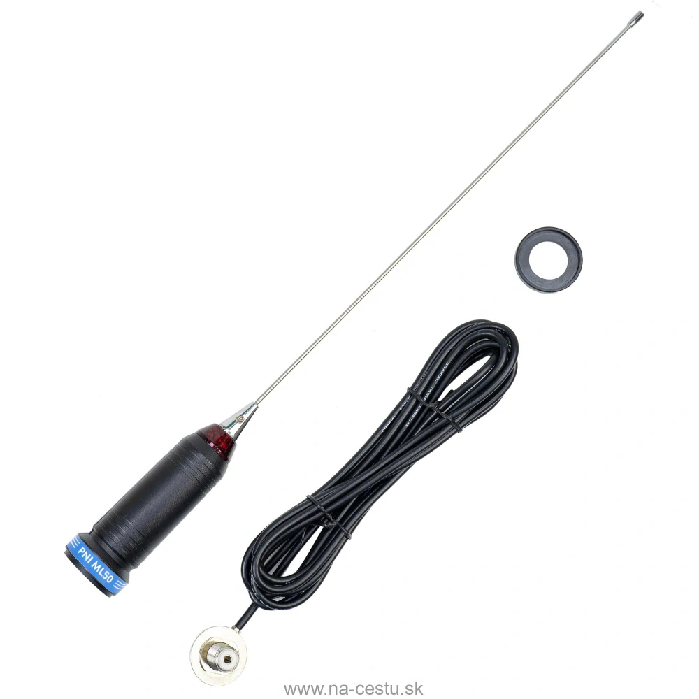 Anténa CB PNI ML50, dĺžka 48 cm, 26-28 MHz, 600 W