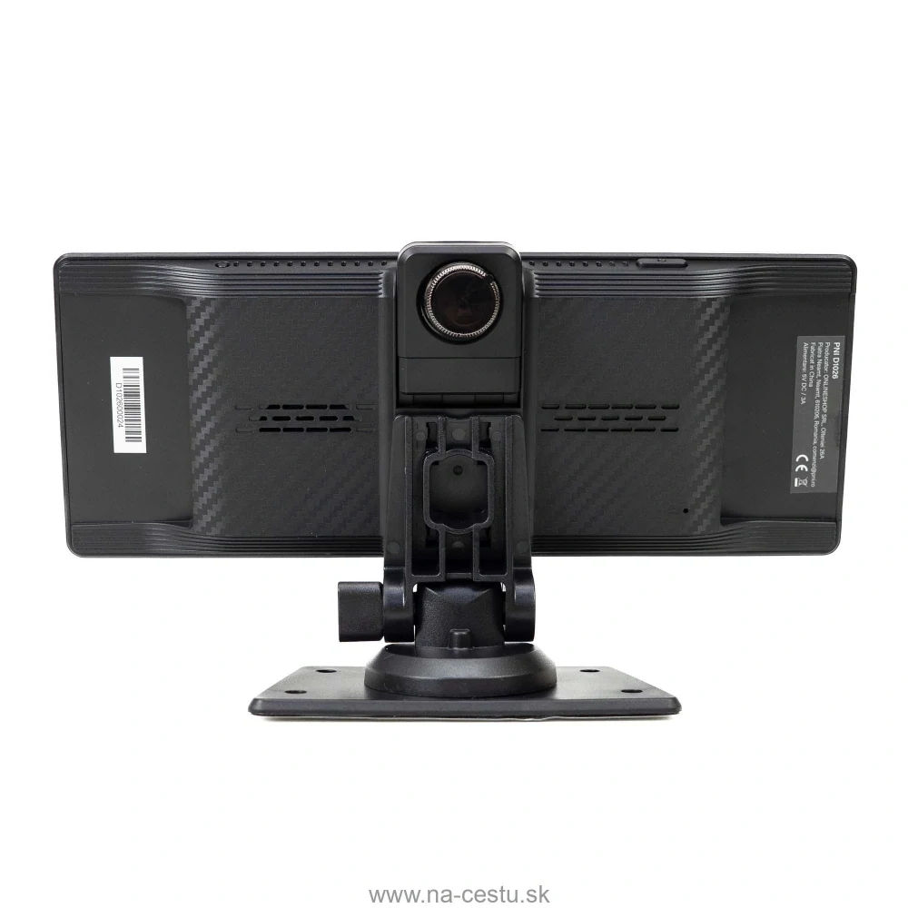 Auto monitor s DVR PNI D1026 10,26-palcový DVR, bezdrôtový Carplay, navigácia, hudba, handsfree, bluetooth, FM vysielač