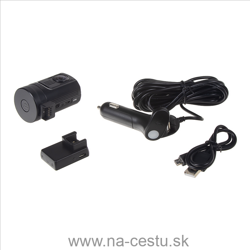 Miniatúrna 4K kamera, GPS + 1,5" LCD, WDR, ČESKÉ MENU