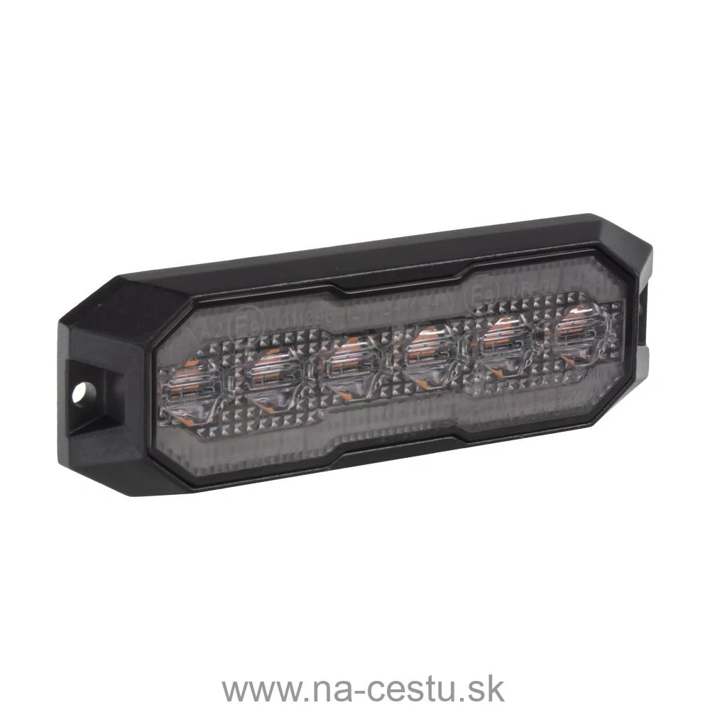 PROFI výstražné/zadné LED svetlo, oranžové + červené, 12-24V, ECE R65