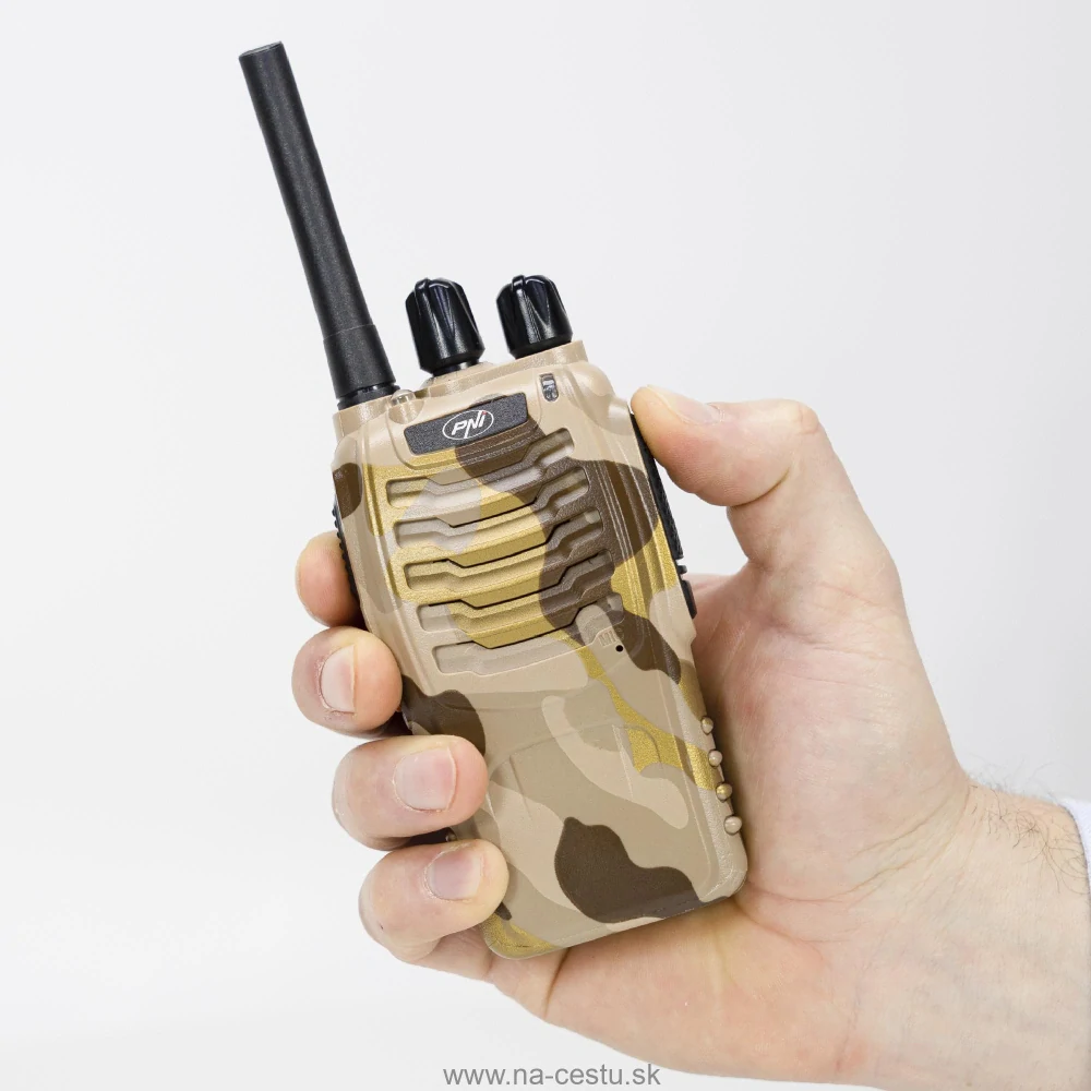 Prenosná rádiostanica PNI PMR R40 Camo, sada 2 kusov