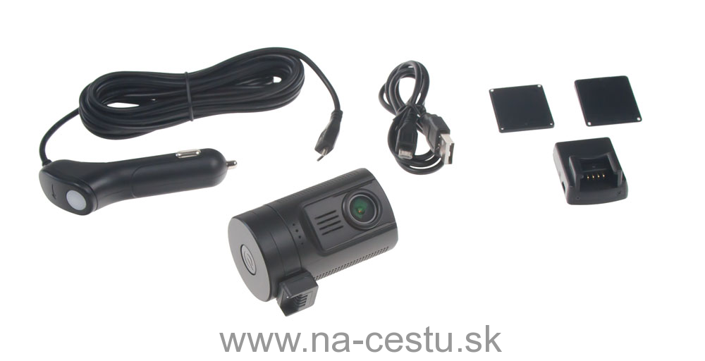 Miniatúrna 4K kamera, GPS + 1,5" LCD, WDR, ČESKÉ MENU