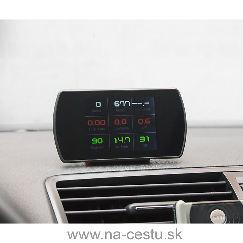 Palubný DISPLEJ 3 "LCD, OBDII, FULL