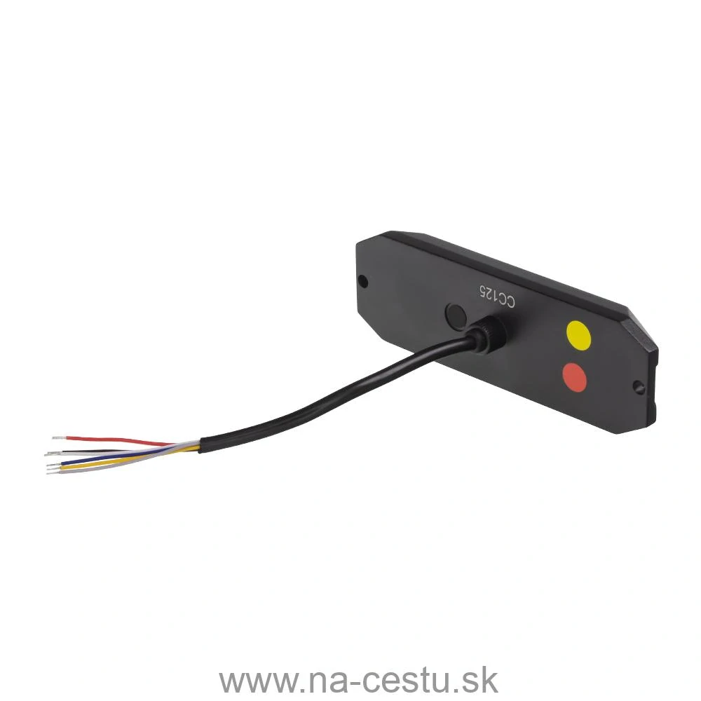 PROFI výstražné/zadné LED svetlo, oranžové + červené, 12-24V, ECE R65