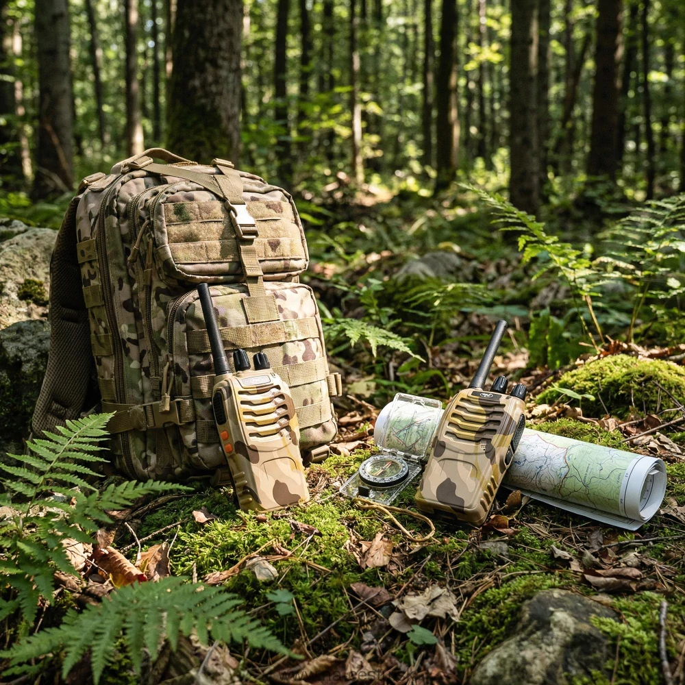 Prenosná rádiostanica PNI PMR R40 Camo, sada 2 kusov